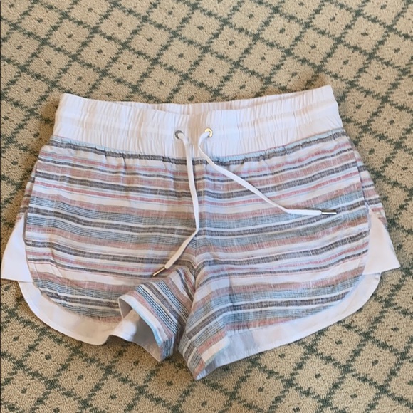 Athleta Pants - Athleta striped shorts